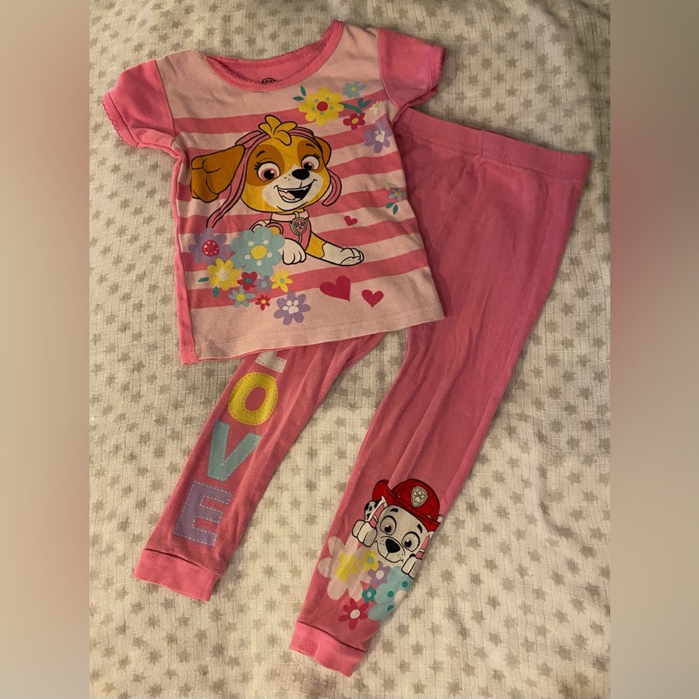 Paw Patrol toddler pajamas